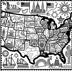 state testing coloring pages