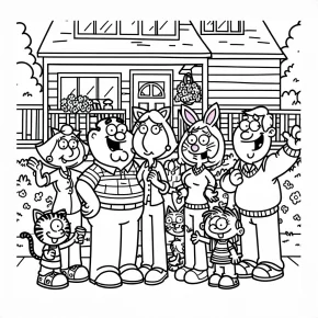 family guy printable coloring pages