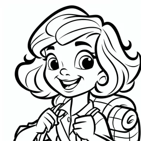 free printable abby hatcher coloring pages