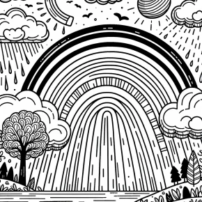 printable rainbow high coloring pages