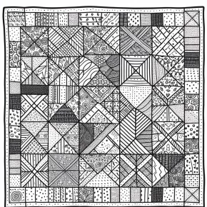 free printable quilt coloring pages