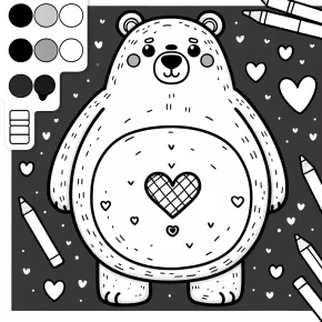 free care bear coloring pages