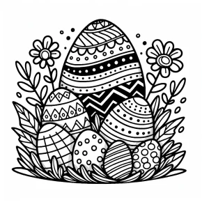 resurrection eggs coloring pages