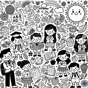 preschool prep coloring pages