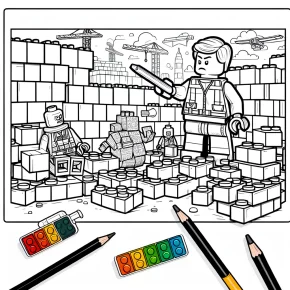 lego movie coloring pages