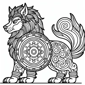 zamazenta coloring pages