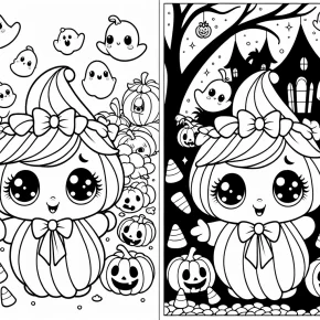 precious moments halloween coloring pages