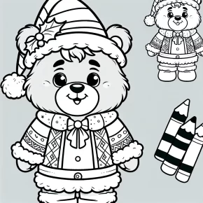 care bear christmas coloring pages