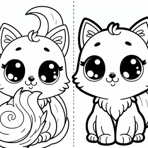 mew mew coloring pages