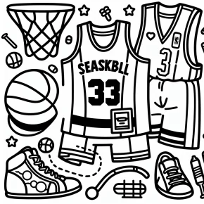 denver nuggets coloring pages