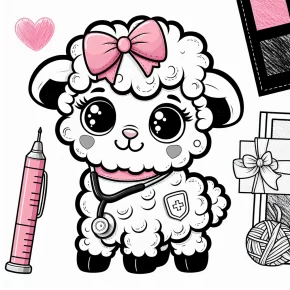 doc mcstuffins lambie coloring pages