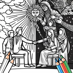 trusting god coloring pages