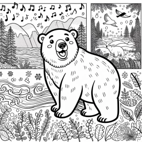 polar bear polar bear what do you hear coloring pages