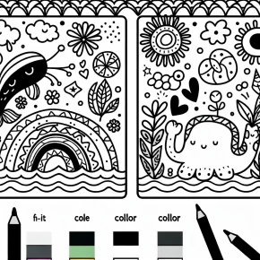 color by color words coloring pages