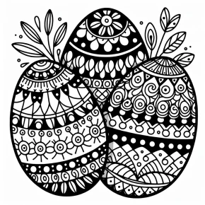 pysanky coloring pages