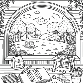 relaxing coloring pages for students