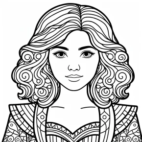 samantha coloring pages