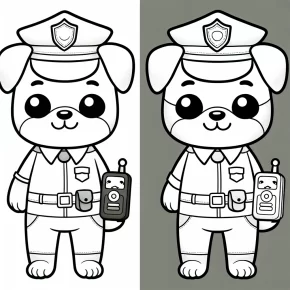 paw patrol coloring pages tracker