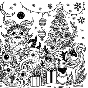 free printable pokemon christmas coloring pages