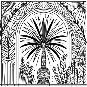 palm sunday printable coloring pages