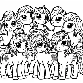 printable coloring pages my little pony friendship is magic