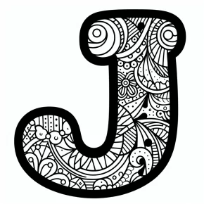 letter j coloring pages for preschool