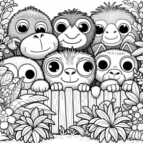 over the hedge coloring pages