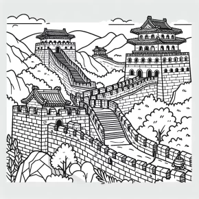 cultural symbols: great wall of china.