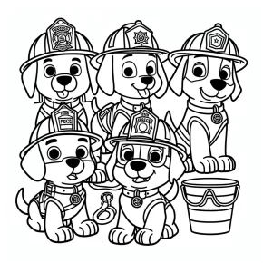 paw patrol the movie coloring pages