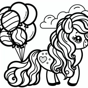 pinkie pie my little pony coloring pages