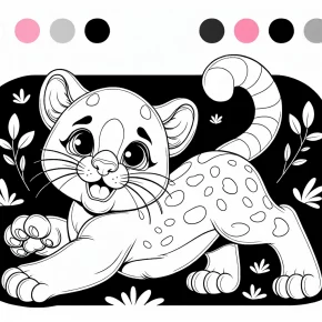 coloring pages puma