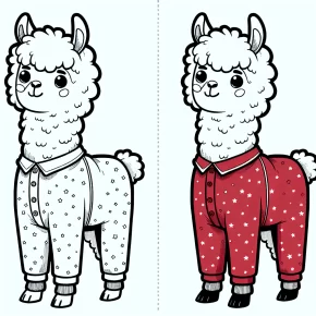 llama llama red pajama coloring pages