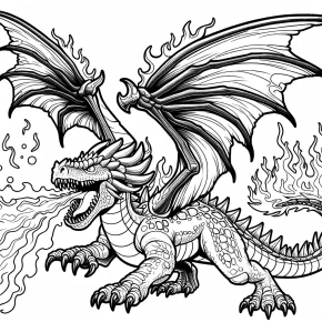 gigantamax charizard coloring pages