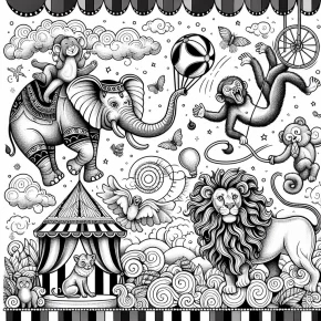 carnival of the animals coloring pages