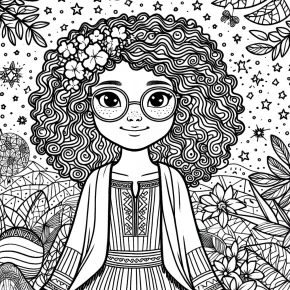 isabel encanto coloring pages