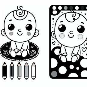 baby coloring pages pdf