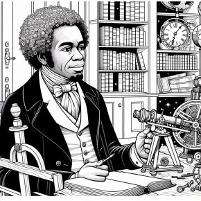 benjamin banneker coloring pages