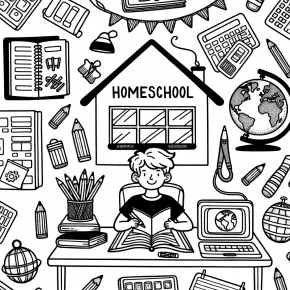 homeschool coloring pages