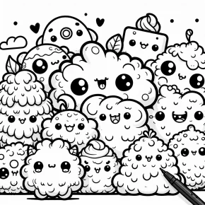 printable coloring rare squishmallows coloring pages