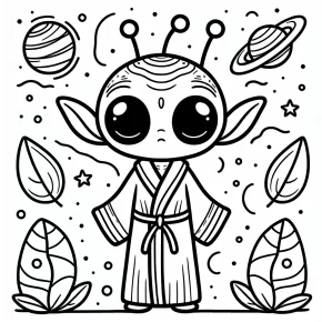 printable baby yoda coloring pages