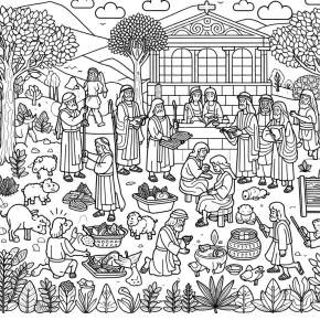 jesus storybook bible coloring pages