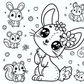 my melody hello kitty and friends coloring pages