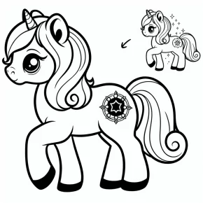 my little pony friendship magic coloring pages online