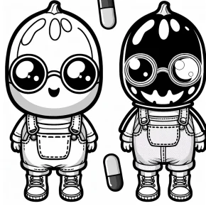 minion halloween coloring pages