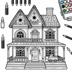 free printable gabby dollhouse coloring pages