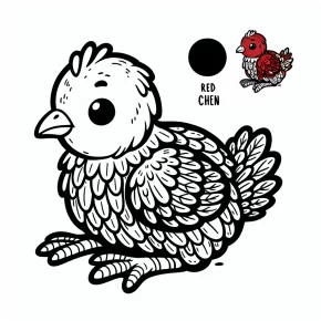 little red hen coloring pages