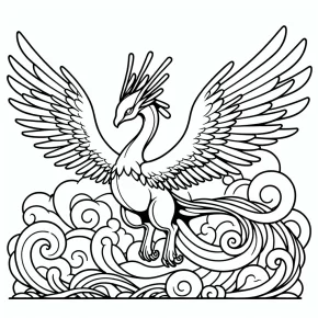 lugia coloring pages