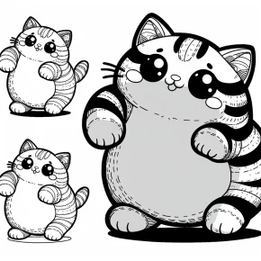 pusheen coloring pages printable