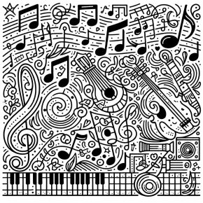 melody coloring pages