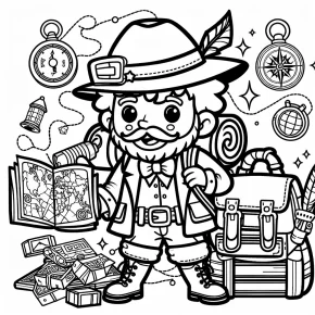 gideon coloring pages